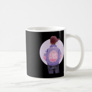 woman fight overdose Purple Ribbon Overdose Awaren Coffee Mug