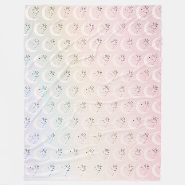 Woman Fleece Blanket (Front)