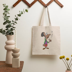 Woman Flipping A Coin Tote Bag