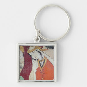 Woman from the Court of Shah Abbas I, 1585-1627 Key Ring