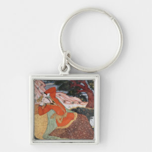 Woman from the Court of Shah Abbas I, 1585-1627 Key Ring