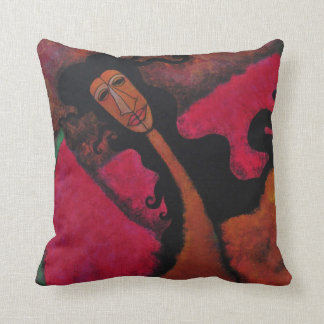 Woman&fruit pillow