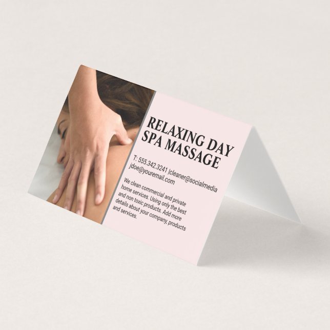 Woman Getting Massaged  (Front)