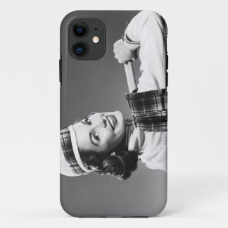 Woman in a Cap iPhone 11 Case