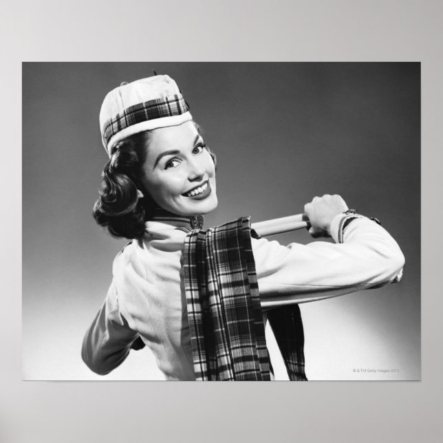 Woman in a Cap Poster (Front)