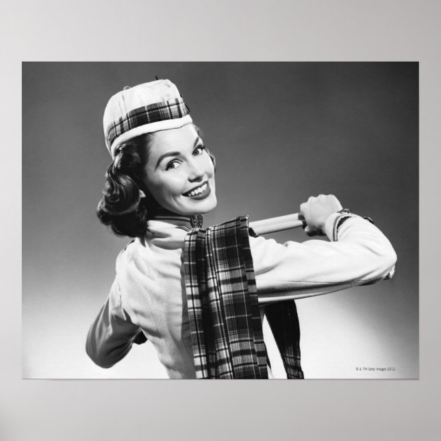 Woman in a Cap Poster (Front)