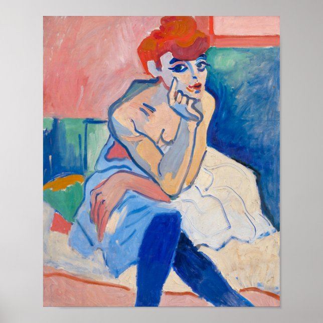 Woman in a Chemise | Andre Derain | Poster (Front)