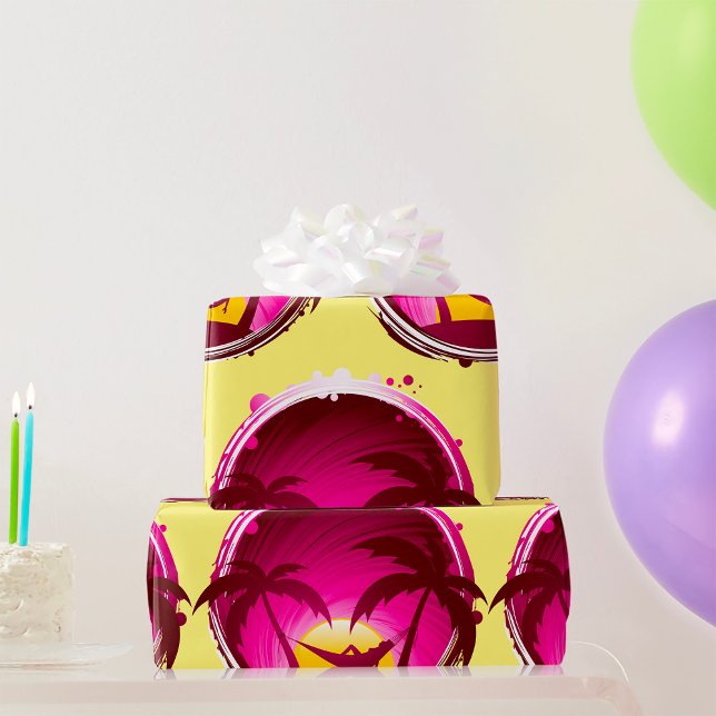 Woman In A Hammock Wrapping Paper (Creator Uploaded)