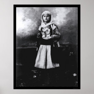 Woman in an Old Greek Costume 1920 Poster