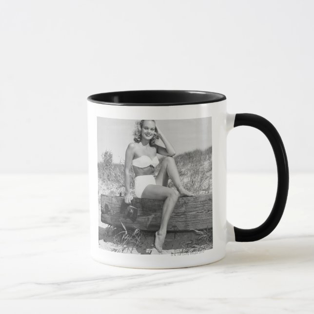 Woman in Bikini Mug (Right)