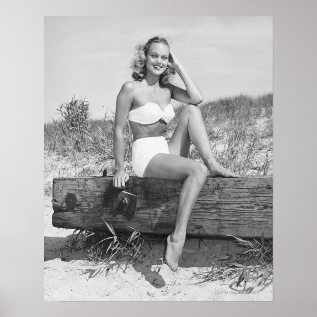 Woman in Bikini Poster (Front)