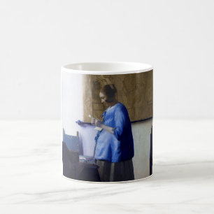 Woman in Blue, Johannes Vermeer Coffee Mug