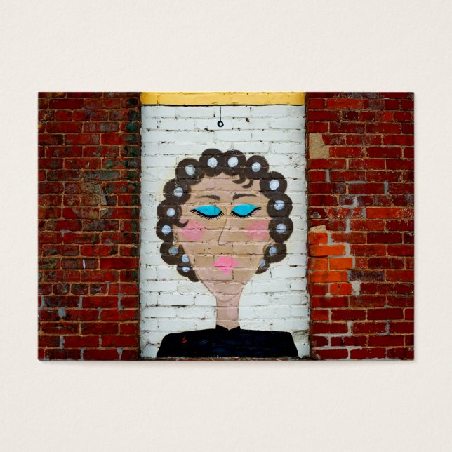 Woman in Curlers (Front)