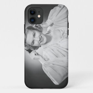 Woman in Dress 2 iPhone 11 Case