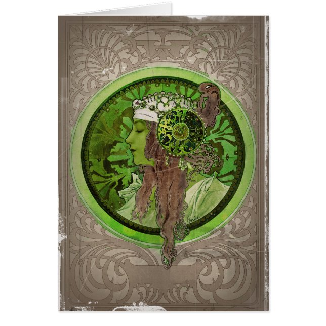 Woman in Green - LAUREL (Front)