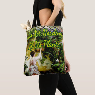 Woman in Greenhouse by Otto Eerelman  Tote Bag