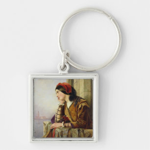 Woman in Love, 1856 Key Ring