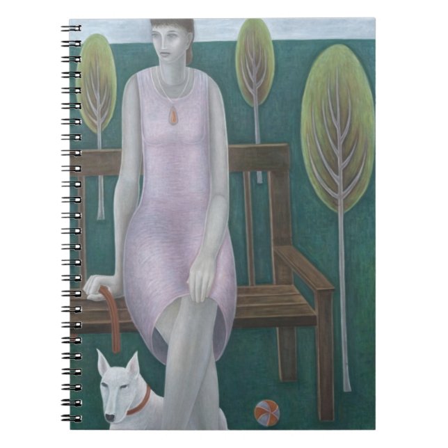 Woman in Park 2006 Notebook (Front)