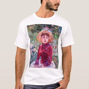 Woman in Red, Berthe Morisot T-Shirt