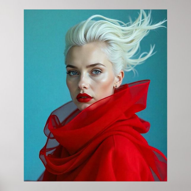 WOMAN IN RED POSTER (Front)