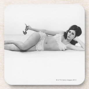 Woman in Swimwear Coaster