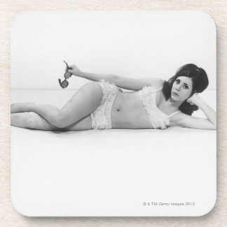 Woman in Swimwear Coaster