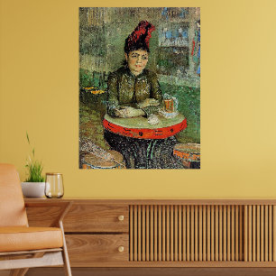 Woman in the Cafe Tambourin, Poster