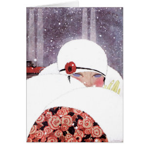 WOMAN IN THE SNOW,WINTER BEAUTY FASHION