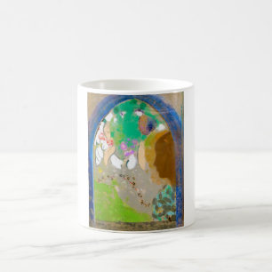 Woman in the Window, Redon Coffee Mug