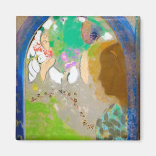Woman in the Window, Redon Magnet