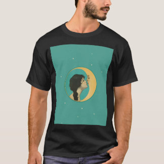 Woman Kissing Moon (Dear Old Dixie Moon) Original T-Shirt