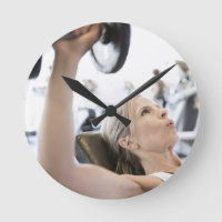 Woman Lifting Weights