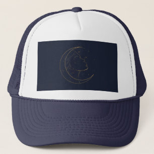 Woman Line Art Personalised Trucker Hat