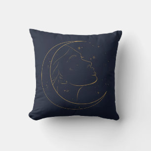 Woman Line Art Personalized Poster Cushion