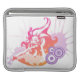 Woman Listening to Music iPad Sleeve (Front Device)