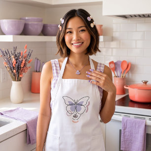 Woman Long Apron