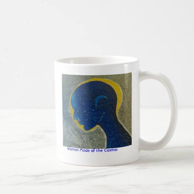 Woman Made of the Cosmos (Head)/Mug Coffee Mug (Right)