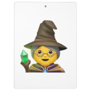 Woman Mage - Emoji Clipboard