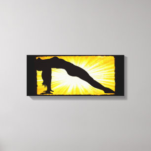 Woman  Meditation Zen Canvas Wall Art