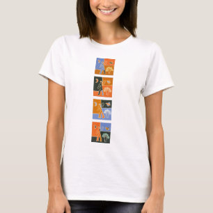 Woman Moon Tree Bird 2010 T-Shirt