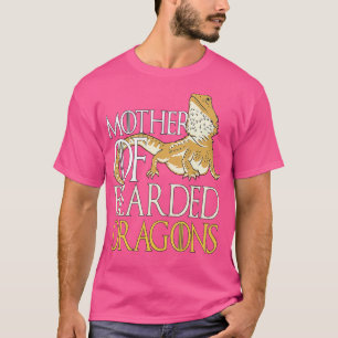 Woman Mother of Bearded Dragons Women Reptile Mum T-Shirt