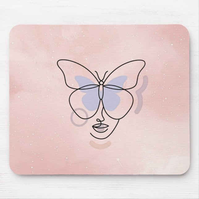 Woman Mouse Mat (Front)
