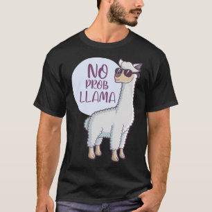 Woman No Drama Llama Funny Lama  T-Shirt