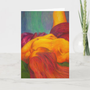 Woman Notecard