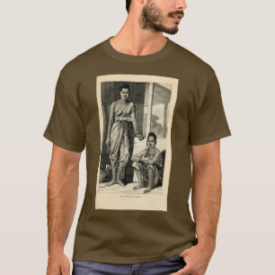 Woman of Bangkok Thailand engraving on wood From T T-Shirt