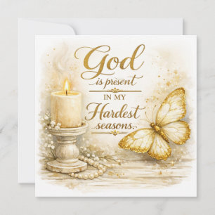 Woman of Faith and Fire, God Is Present In My Hard