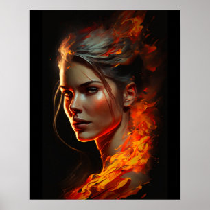 Woman of fire poster