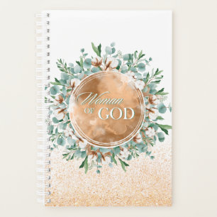 Woman of God in Brown Planner
