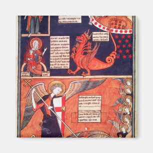 Woman of the Apocalypse Being Attacked by the Seve Magnet