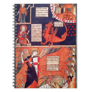 Woman of the Apocalypse Being Attacked by the Seve Notebook